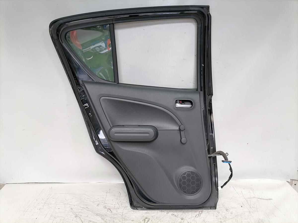 Opel Agila B original T&uuml;r hinten links GAB Schwarz Bj.2013